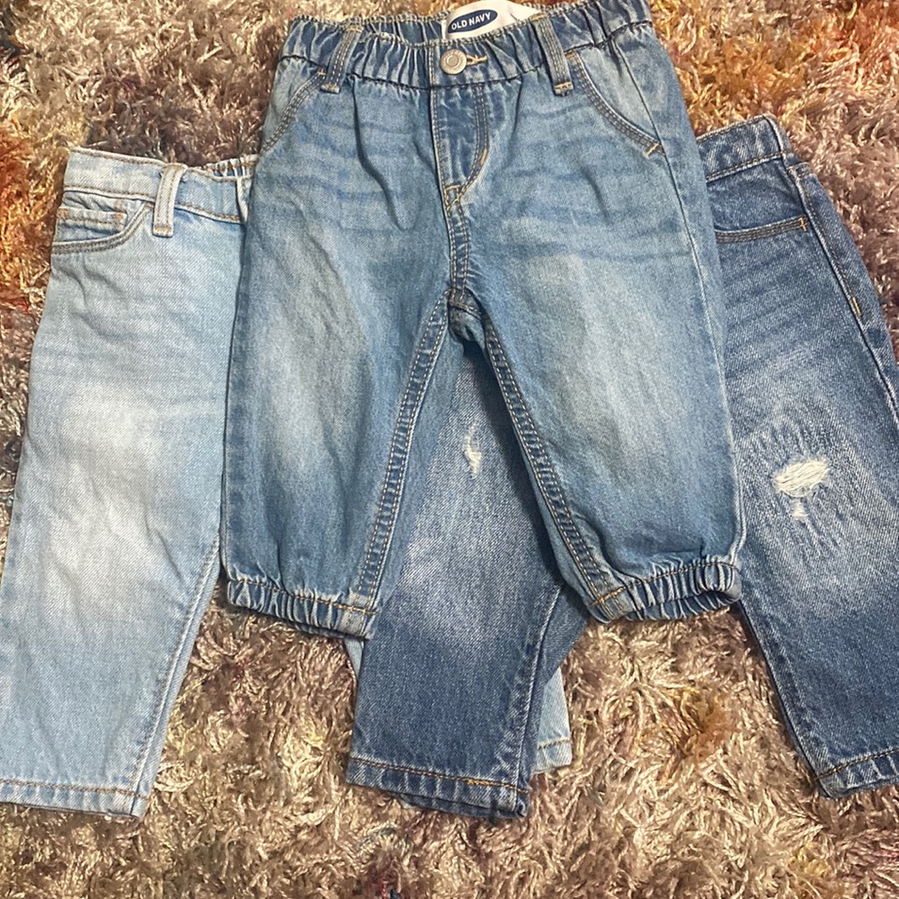 3-pk Old Navy jeans for baby